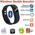 Bluetooth Smartwatch & Fitness Bracelet with Pedometer for Samsung & Android Phones - 4 Colours
