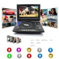3D 9.8" Portable Colour EVD with TV Player, FM Radio, Card Reader, USB, 300 FREE GAMES and lots more