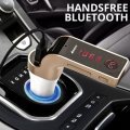 LED Bluetooth Car Kit, Charger FM Transmitter With MP 3, Handsfree Calls, Dual USB For Phone, Tablet