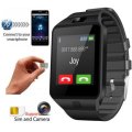 Black Smart Watch Phone -  SIM CARD, Bluetooth, Camera, Sleep Monitor, SD Card, MP3 etc.