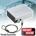 Super Strong Portable Car Safe With Lock & Key to Store all Valuables