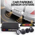 Parking Sensor Kit With Alarm, Control Box, LED Display Indicator & 4 LED Parking Sensors