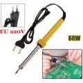 COMBO DEAL - 60W Soldering Iron AC 220V PLUS 32 in 1 Electron Screwdriver Kit