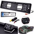 Waterproof Night Vision HD LED Number Plate Holder With Camera For Reversing and Parking