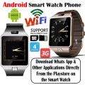 Original ANDROID Smart Watch Phone - 4 GB, WI-FI , SUPPORT 3G NETWORK WCDMA, Dual Core, Pedometer...