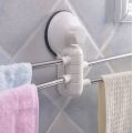 Practical Metal Towel Rack Hanger With 4 Rotatable Bars - Easy to Install, No Nails or Drilling