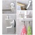Adjustable & Expandable Wall Mounted Telescopic Towel Rack With Suction Cup - No Drilling, No Nails