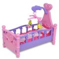 Cute Crying Baby Doll in Rocking Cradle With Lots of Accessories and Hours of Fun