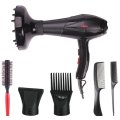 6 IN 1 - 4000W Professional Hair Dryer - Heavy Duty, Extreme Power, 3 Heat Settings & Silent Design
