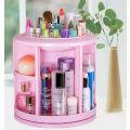 360 Degree Rotating Cosmetic Storage Display Box with 7 adjustable layers