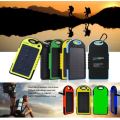 2 USB SOLAR Powerbank 5000mAh for Charging of Electronic Devices, Phones & Lights