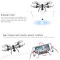 RC Foldable Camera Drone, FPV, 6-Axis, 2.4G, 4CH, Wi-Fi, USB, LED Lights, Real Aerial