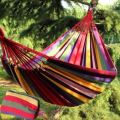 Double Cotton Hammock - Relax and Dream... It is like sleeping in mid-air!