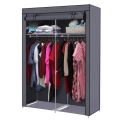 Double Portable & Foldable Canvas Wardrobe - Great Storage Unit for Anything or Any Place