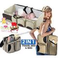 3 in 1 Baby Travel Bag, Bed & Carry Cot - Soft, Comfortable & Easy to Assemble