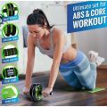 Tummy Trimmer Exercise AB Wheel for Body Workout!