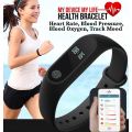 Bluetooth Health Smart Watch - Heart Rate Monitor, Pedometer, Blood Pressure, Track Mood & more...