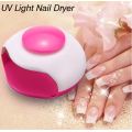 Mini Portable UV Light Nail Dryer - Lightweight, easy to carry, Perfect for Home or Professional Use