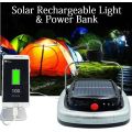 LED Solar Light & POWER BANK for charging of Electronic Devices