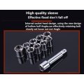 40 Piece Combination Socket Wrench Set Compact in a Carry Case