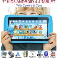 7" Children's Demo Tablet, Android 4.4, Pre-loaded Educational Apps & Games, Dual Cameras, Cover etc