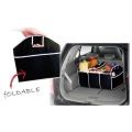 Portable, Convenient, and Collapsible Car Boot Organizer with Carry Handles