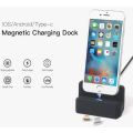 Micro USB Desktop Charger Dock Station & Sync Adapter for Smart Phones, Android, Type C or IOS