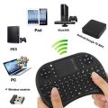 2.4GHz Mini Wireless QWERTY Keyboard, Touch Pad Combo with USB Interface Adapter