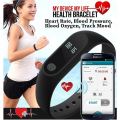 Bluetooth Health Smart Watch - Heart Rate Monitor, Pedometer, Track Mood & more...