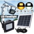 54 LED Solar Flood Light with 5 meter cable, Solar Panel, Solar Panel Bracket, Day & Night Sensor
