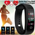 Bluetooth Smart Watch Fitness Tracker - Monitor Heart Rate, Blood Pressure, Blood Oxygen, Calories