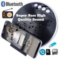 2 in 1 Super Bass Bluetooth FM Radio Speaker & Mobile Stand, supports USB, SD Card & AUX
