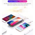 10000mAh Dual USB Power Bank & Wireless Fast Charger with LED Digital Display