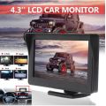 4.3" Car Rearview TFT-LCD Colour Monitor, High Definition with 2 Video inputs LOWEST COURIER FEES