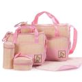 Multi-functional 5 in 1 Baby Bag Set - Waterproof, elegant and durable