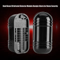 2 Piece Waterproof Infrared Photoelectric Dual-Beam Detector Alarm System