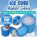 The Revolutionary Space Saving Magic Ice Cube Maker Genie