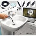 7 Meter Waterproof USB Camera & Video Endoscope