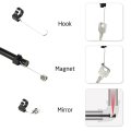 Waterproof USB Camera & Video Endoscope with Magnet, Hook and Side Mirror