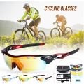 10 Piece Polarized UV400 Cycling Sunglasses with 5 changeable Lenses