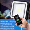 COB LED Solar Power Rechargeable Light & POWER BANK for Charging of Devices LOWEST COURIER FEES