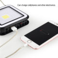 COB LED Solar Power Rechargeable Light & POWER BANK for Charging of Devices LOWEST COURIER FEES