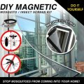 DIY Magnetic Mosquito & Insect Screening Net Kit 150 x 180 cm, Easy to Install and to Remove