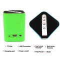 Portable Wireless Bluetooth Subwoofer Speaker with Hands-free Mic, Support FM Radio, SD Card & USB