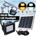 54 LED Solar Flood Light with 5 meter cable, Solar Panel, Bracket & Ground Stand, Day Night Sensor