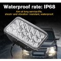 45 Watt 4" X 6" LED Headlight - Waterproof and Fit most vehicles with sealed beam headlights