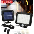 56 LED Multi functional Solar Energy PIR Motion Sensor Detection Flood Light Kit