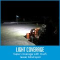 4" 27W Waterproof LED Pure White 6000K Flood Spot Beam Light - Incredibly Bright