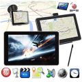 7" HD Touch Screen GPS Navigation - Games, Watch Movies, FM, MP3, Ebook - IGO SA Maps