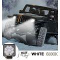 27W Waterproof 2500 Lumens Pure White 6000K LED Work Flood Spot Light